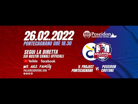 volleyprojectpontecagnano 🆚 Poseidon Crotone🏐 18a Giornata  - Ritorno #serieb2