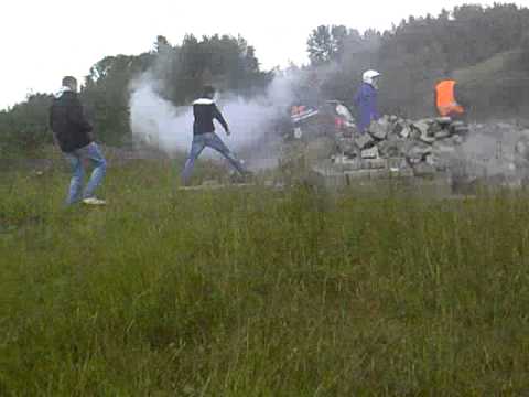 10 Rajd Kaszub wypadek załogi Cirocki/Kamzelski