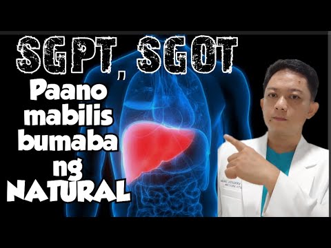 SGPT, SGOT PAANO BABABA NG MABILIS AT NATURAL