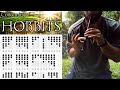 Tin Whistle Tabs for Lord of the Rings - Concerning Hobbits!!