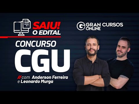 Concurso CGU: Saiu o Edital! 300 vagas para Auditor e 75 para técnico