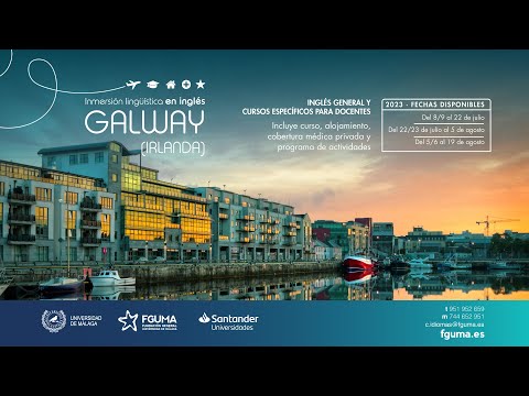 Cursos de inmersión lingüística en Galway 2023