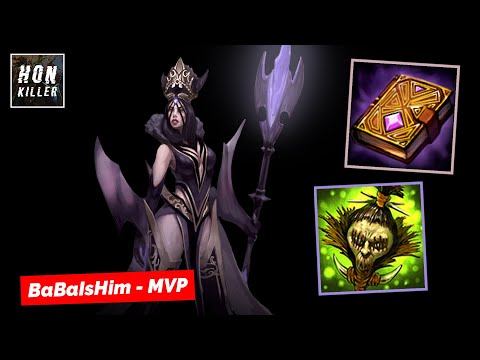 HoN Wretched Hag GRIMOIRE OF POWER with SHRUNKEN HEAD - MVP