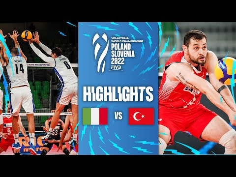 🇮🇹 ITA vs. 🇹🇷 TÜR - Highlights Preliminary Phase | Men's World Championships 2022