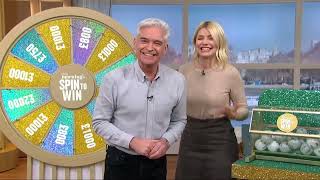 Spin To Win goes horribly wrong - featuring Mr Blobby at the end - This Morning - 23rd January 2023