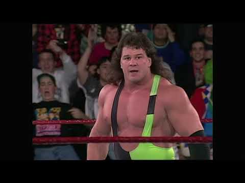 The Steiner Brothers Debut match on the first ever WWF Raw!