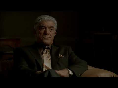 The Sopranos - Little Carmine Ruins Sit Down With Tony, Phil, Silvio, and Butch (Season 6 Sit Down)