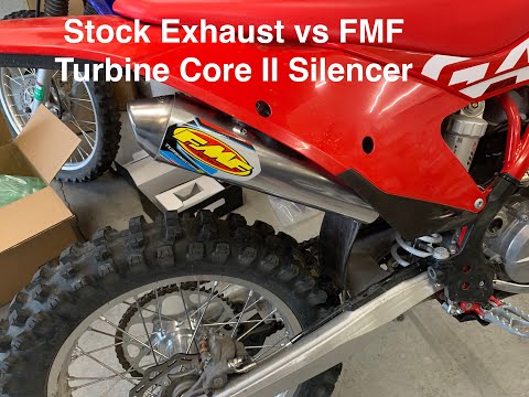 Stock Exhaust vs FMF Turbine `23 GAS GAS EC 250
