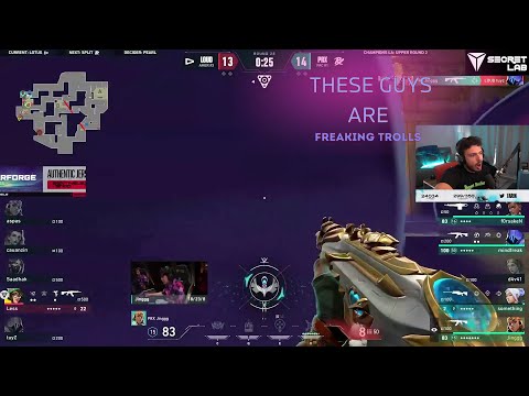 PRX Trolling LOUD IN OVERTIME To End The Map || VCT Championship 2023