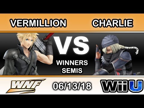 WNF 2.7 - Vermillion (Cloud) Vs. Charlie (Sheik) Winners Semis - Smash 4