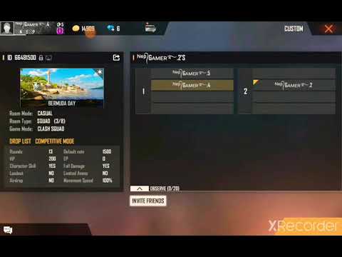 1v1 Costum Room Highlights ||Garena Free Fire || Nep Army
