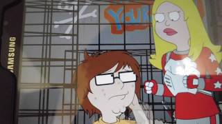 Francine Shows Steve she isn&#39;t playing around! American Dad.