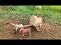 DIY Woodworking Homemade Wooden Army Horse Cart