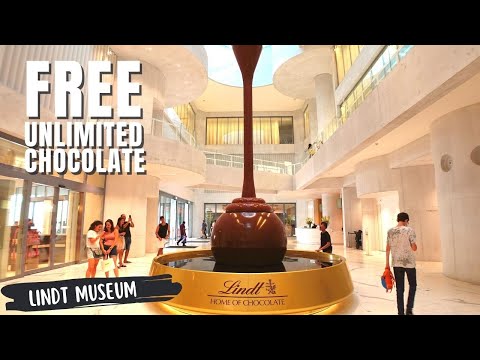 LINDT HOME OF CHOCOLATE MUSEUM IN ZURICH SWITZERLAND