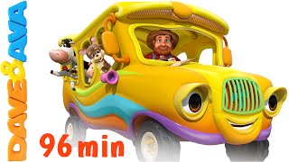 Download lagu The Wheels on the Bus Animal Sounds Song Nursery R... mp3