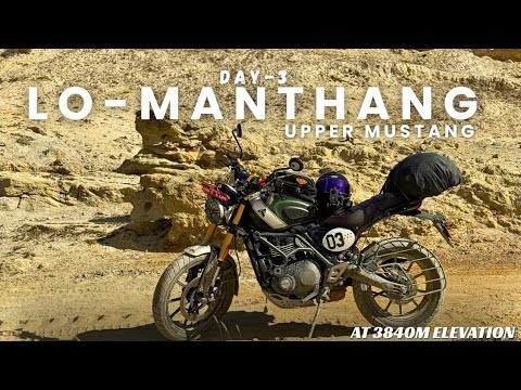 Muktinath to Lo-Manthang 🙏🏍️ | Upper Mustang Journey | Triumph Scrambler 400X | Day 3