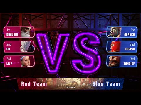 Street Fighter 6 Winter 2025 3v3 Team Tournament Round 1: Match 4