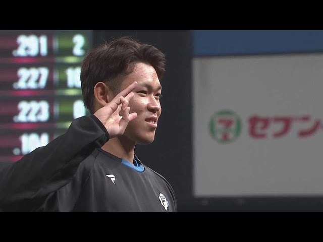 ファイターズ・根本悠楓投手ヒーローインタビュー 10月2日 埼玉西武ライオンズ 対 北海道日本ハムファイターズ