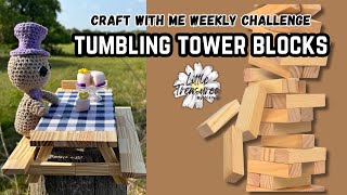 DIY Squirrel Picnic Table: Transforming Tumbling Tower Blocks