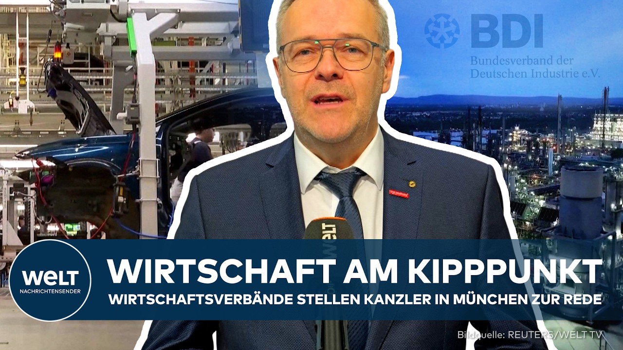 APPELL AN MERZ: Deutsche Wirtschaft ist am Kipppunkt – Wirtschaftsverbände stellen Kanzler zur Rede