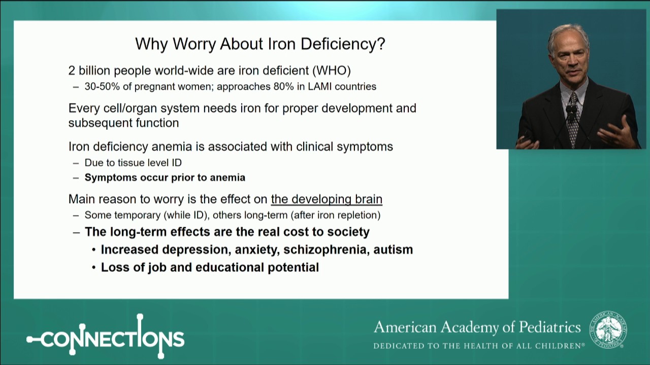 Iron Deficiency and the Infant Brain: the First 1,000 Days (P3082)