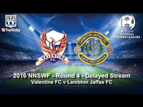 2016 - NNSWF - Round 4 - Valentine FC v Lambton Jaffas FC