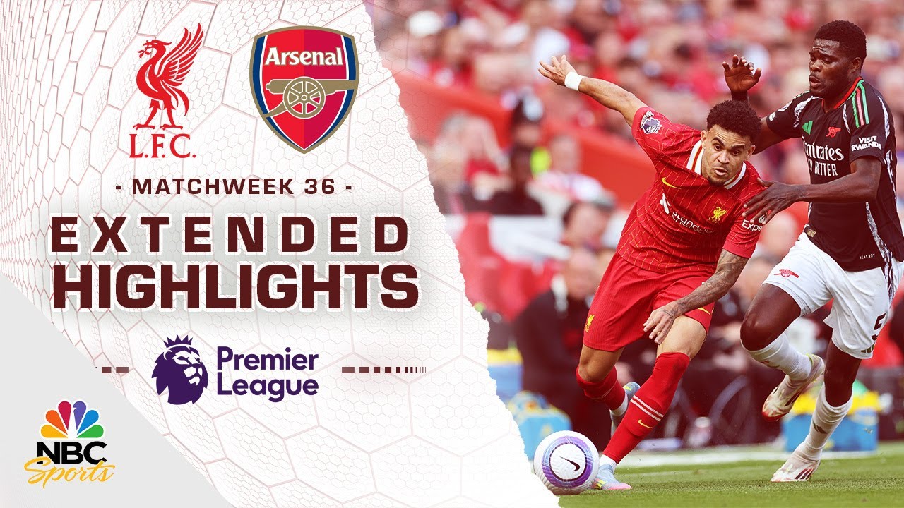 Liverpool v. Arsenal | PREMIER LEAGUE HIGHLIGHTS | 5/11/2025 | NBC Sports