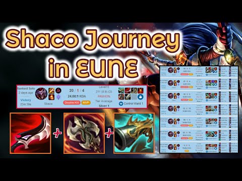 The EUNE Journey Begins - EUNE to Master Shaco [League of Legends] Full Gameplay - Infernal Shaco