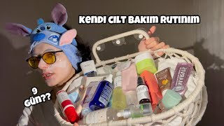KENDİ CİLT BAKIM RUTİNİM? GÜNCELDE NE KULLANIYORUM NE DÜZENLE KULLANIY
