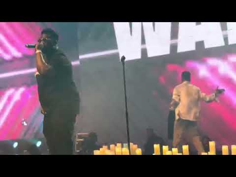 WIZKID Brings Wande Coal On Stage For Crazy Performance At Flytime Concert 2021  WATCH NOW