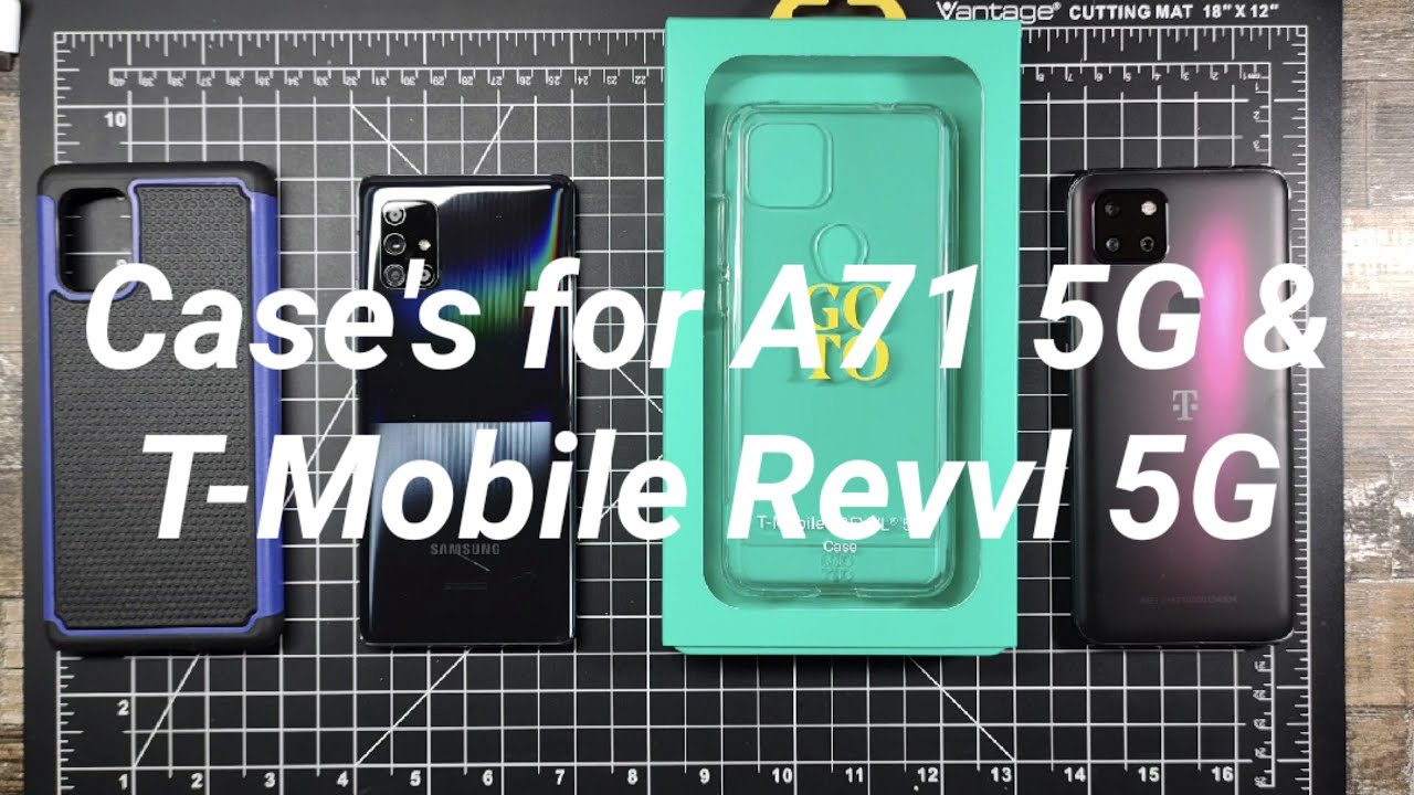 Case's for T-Mobile Revvl 5G & Samsung Galaxy A71 5G.