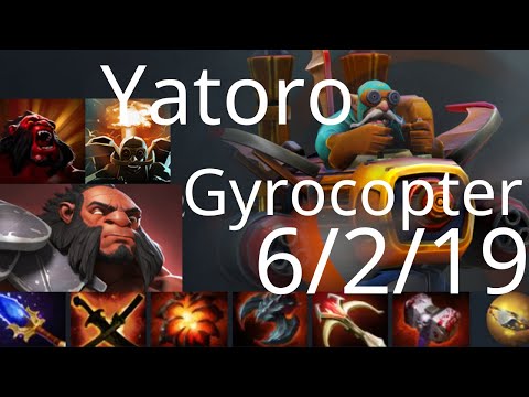 Yatoro Gyrocopter vs Lifestealer, Axe, Void Spirit - sad Polarity - TSpirit vs T1 g2 OGA dota2