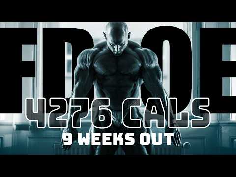 My Arnold Full Day of Eating | 500+ Carbs | 9 WEEKS OUT | Martin "the Martian" Fitzwater