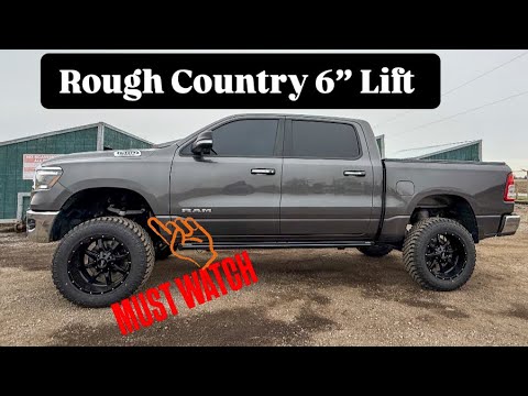 ROUGH COUNTRY 6" Lift On 2019 Ram 1500- Did NOT Go As Planned- MUST WATCH