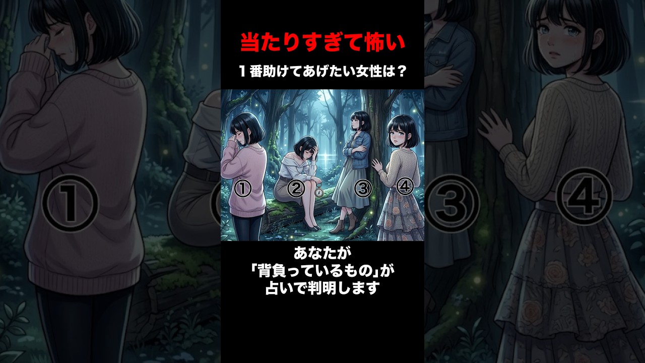 【当たりすぎて怖い】あなたが精神的に背負っているものが判明します【恋愛占い師】