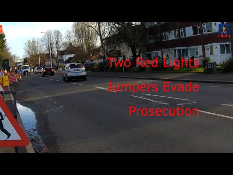 Two Red Light Jumpers Evade Prosecution - SB13 OLU / NX62 XMH