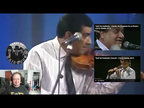 Roman Reacts: Taraf de Haidouks - PAGANINI 🎻Caliu din Clejani | Live in Serbia, 2012