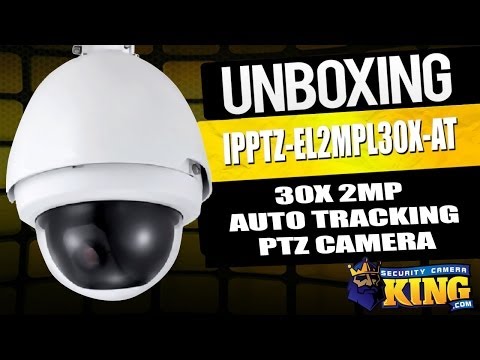 Unboxing: 30X 2MP Auto-Tracking PTZ Network Camera - IPPTZ-EL2MPL30X-AT