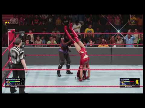 Maria Kanellis Vs. Jacqueline |WWE 2K19