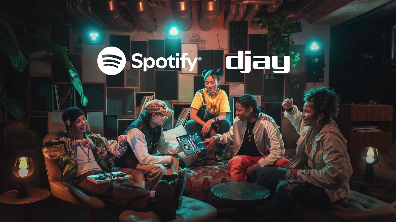 djay x Spotify – DJ with millions of songs on all your devices - YouTube