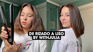 ghd De RIZADO a LISO con WithJulia | Styler ghd max anuncio