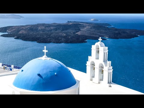 Caminhada noturna em Santorini | Fira a Imerovigli