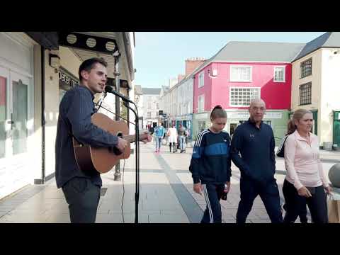 SALLY MACLENNANE // busking in Tralee // The Pogues cover