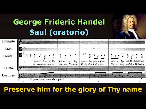 Handel choruses - Preserve him for the glory of Thy name (Monteverdi Choir)