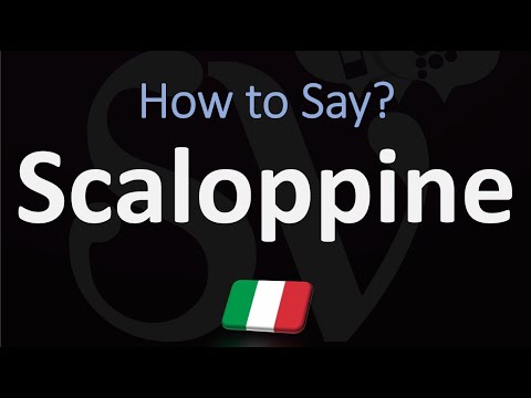 How to Pronounce Scaloppine? (CORRECTLY) | Italian Dish Pronunciation