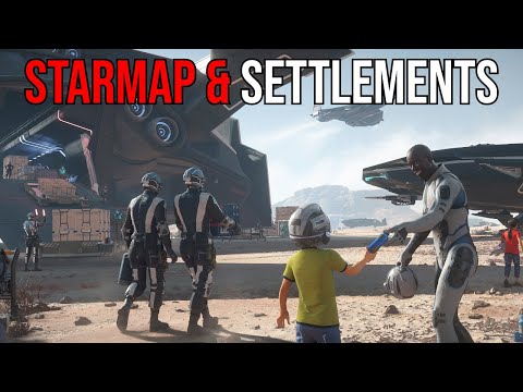 Star Citizen's New Starmap, Reputation, Settlements & Pyro Stations