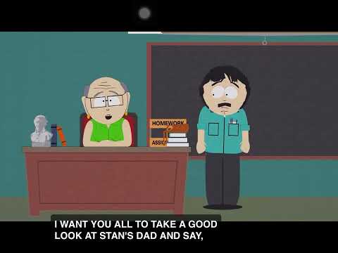 nobody wants to end up like STAN’S DAD, do they?