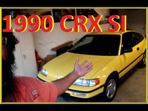 Restored 1990 CRX SI Y49 added to the garage!!