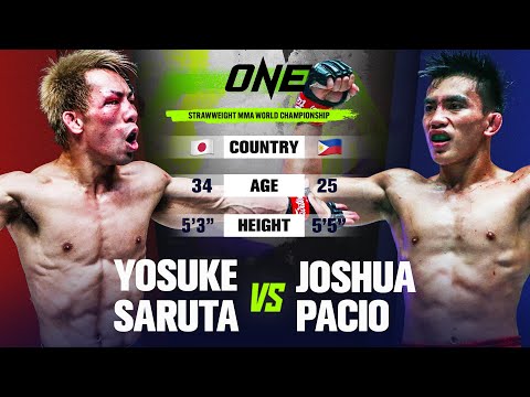 Joshua Pacio vs Yosuke Saruta full fight