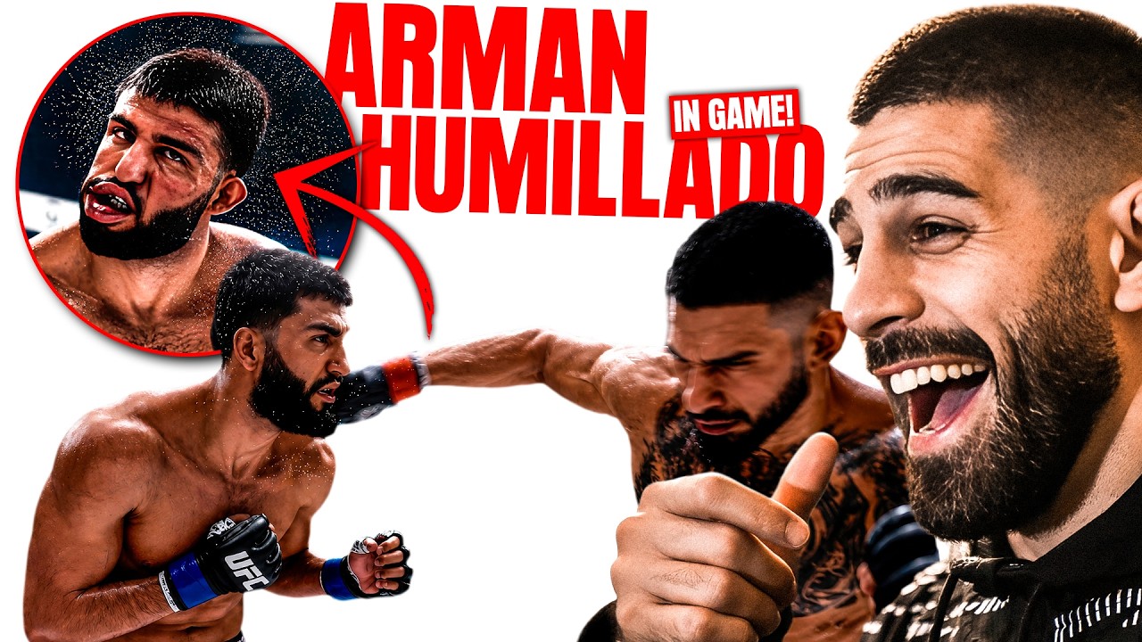 SPOILER! ILIA NOQUEA a ARMAN en UFC 6